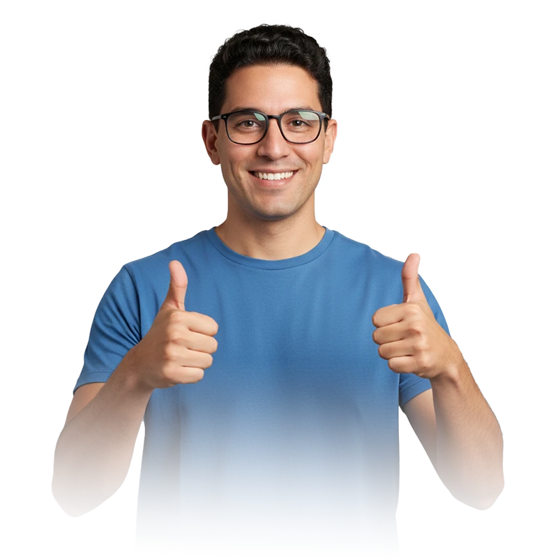 hombre joven 800v4
